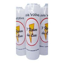 Kit 12 und Velas Votivas de 7 Dias Brancas - 210 gr cada