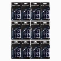 Kit 12 Unhas Postiças Bailarina Azul Marinho UP402 - Macrilan