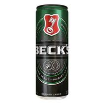 Kit 12 Uni. Cerveja Puro Malte Becks 350Ml Lata 350Ml