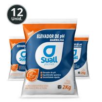 kit 12 unid ELEVADOR DE pH TRADICIONAL Barrilha Suall 2kg