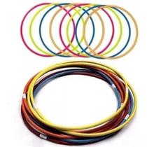 Kit 12 Unidades Bambolês Infantil 65cm Colorido Reforçado