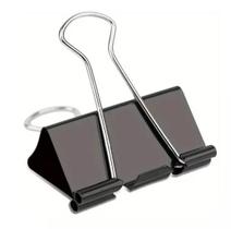 Kit 12 Unidades Clips Borboleta Prendedor De Papel Binder 41MM/51MM Papelaria Escritório Clipes Pape Kit 12 Unidades Clips Borboleta Prendedor De Papel Binder 41MM/51MM Papelaria Escritório Clipes Pape