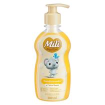Kit 12 Unidades Condicionador Bebê Mili Love Care Talco Suave 200ml Premium Banho Hipoalérgico PH Natural Kit 12 Unidades Condicionador Bebê Mili Love Care Talco Suave 200ml Premium Banho Hipoalérgico PH Natural