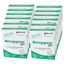 KIT 12 UNIDADES - Curativo Pós Coleta Branco (STOPPER) - Caixa com 500 Unidades
