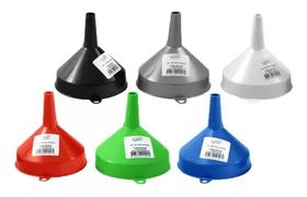Kit 12 Unidades De Funil Plástico Nº 4 12 x 13