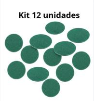 Kit 12 Unidades Fibra Disco Verde Bettanin 510mm