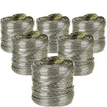 Kit 12 Unidades Fitilho Amarração Grande Barbante F10mm Resistente Multiuso