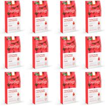 Kit 12 Unidades Folhas Prontas Faciais para Depilação Depilflax Morango Kit 12 Unidades Folhas Prontas Faciais para Depilação Depilflax Morango