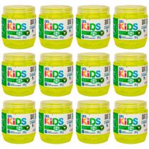 Kit 12 Unidades Gel Fixador Capilar Kids Dagua Natural Hair Sem Álcool Vegano 240g