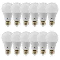 Kit 12 Unidades Lâmpada Led Bulbo Casa Quarto Escritório 9W 6500K Kian Kit 12 Unidades Lâmpada Led Bulbo Casa Quarto Escritório 9W 6500K Kian