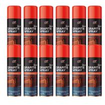 Kit 12 unidades orbispray grafite 175g/300ml