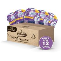Kit 12 Unidades Refil Detergente Sanitários Reposição Gel Adesivo 38g Novo Frescor Dura até 6 Semanas