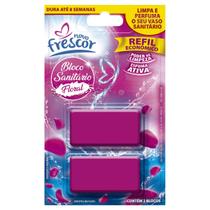 Kit 12 Unidades Refil Pastilha Bloco 30g Detergente Sanitário Com 2 Blocos Novo Frescor