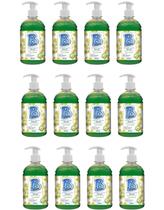 Kit 12 Unidades Sabonete Líquido Vegano Erva Doce 500ml Barbarex
