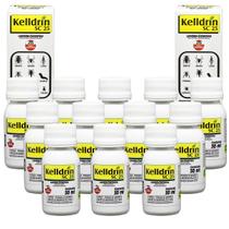Kit 12 Unidades Sc 25 30ml Inseticida Kelldrin Mata Cupim Escorpião Barata Aranhas Traças Pulgão Carrapatos Lagartas Kit 12 Unidades Sc 25 30ml Inseticida Kelldrin Mata Cupim Escorpião Barata Aranhas Traças Pulgão Carrapatos Lagartas