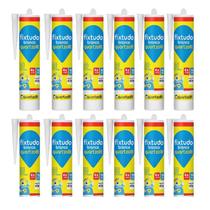 Kit 12 Unidades Selante Fixtudo Silicone Pu Cola Embaixo Dagua Kit 12 Unidades Selante Fixtudo Silicone Pu Cola Embaixo Dagua