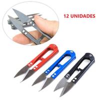 Kit 12 Unidades Tesourinha De Mão