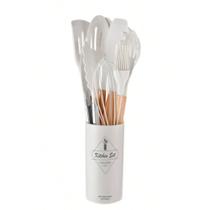 Kit 12 Utensílios de Cozinha Peças Jogo de em Silicone Completo Antiaderente Kit 12 Utensílios de Cozinha Peças Jogo de em Silicone Completo Antiaderente