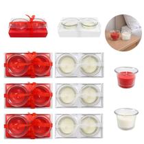 Kit 12 Velas com Castiçal Vidro Decoração Ambiente Kit 12 Velas com Castiçal Vidro Decoração Ambiente