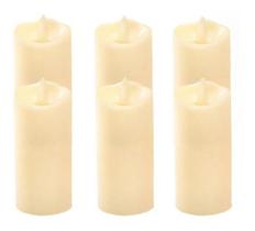 Kit 12 Velas De Led Chama Viva Que Movimenta Á Pilha Aa Kit 12 Velas De Led Chama Viva Que Movimenta Á Pilha Aa