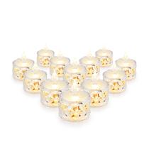 Kit 12 Velas De Led Transparente Luz Noturna Acrilico Linda Kit 12 Velas De Led Transparente Luz Noturna Acrilico Linda