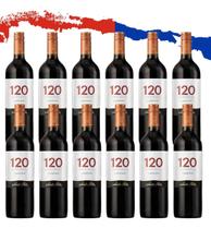 Kit 12- Vinho 120 Reserva Especial Carménère 750ml- Chileno Kit 12- Vinho 120 Reserva Especial Carménère 750ml- Chileno