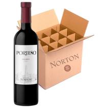 Kit 12 Vinho Tinto Argentino Norton Porteno Malbec 750ml