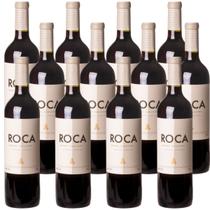 Kit 12 Vinho Tinto Argentino Roca Bonarda Sangiovese 750ml