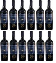 Kit 12 Vinho Tinto Italiano Manieri Negroamaro Salento Igt