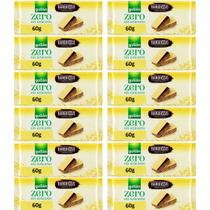 Kit 12 Wafer Importado Chocolate Gullon 60 Gramas Sem Açúcar