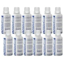 Kit 12 Xadrez Branco Cotante Liquido Pigmento