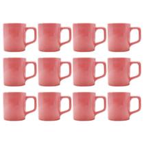 kit 12 Xícaras Café Colors Rosa 80mL Cerâmica Mesa Posta kit 12 Xícaras Café Colors Rosa 80mL Cerâmica Mesa Posta