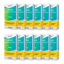 Kit 12 Zinco Quelato Bisglicinato 20mg 30 Comprimidos Biolab