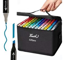 Kit 120 Canetinhas Bobiee Goods Touch Dupla Ponta