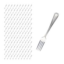 Kit 120 Pçs Garfo Reforçada Inox Restaurante / Casa / Bar Kit 120 Pçs Garfo Reforçada Inox Restaurante / Casa / Bar