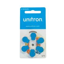 Kit 120 Pilhas Baterias 675 Unitron Para Aparelhos Auditivos