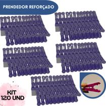 KIT 120 Prendedor Reforçado de roupa, Pregador Reforçado de roupa para varal