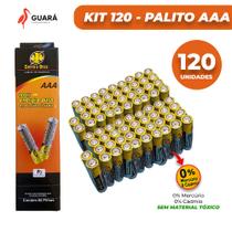 Kit 120x Unidades Pilhas AAA Palito RELINX FBG SEGMA Envio Rápido 24h