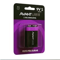 Kit 1,2,3 e 4 Pilhas Baterias Recarregável 9v Cod 408430021 Avant Use