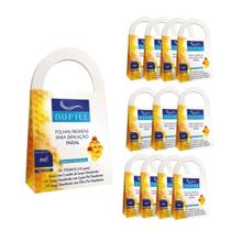 Kit 12cx Folhas Prontas para Depilação Facial Buço Sobrancelha Mel Nupill 20 Folhas Kit 12cx Folhas Prontas para Depilação Facial Buço Sobrancelha Mel Nupill 20 Folhas