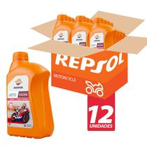 Kit 12L Óleo Motor 10W-60 Sintético Repsol Racing 4t Jaso Ma2