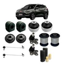 Kit 12pç Buchas Bieleta Suspensão Diant Tracker 2020 A 2025