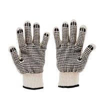 Kit 12PR Luva de Malha Pigmentada Branca Carbografite Tricotada de Algodão Palma Antiderrapante Kit 12PR Luva de Malha Pigmentada Branca Carbografite Tricotada de Algodão Palma Antiderrapante