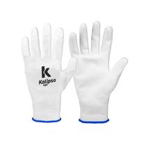 Kit 12PR Luva Trico Pu Branca T.09 - G - Kalipso Kit 12PR Luva Trico Pu Branca T.09 - G - Kalipso
