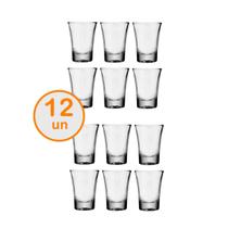 Kit 12un Copo Shot Tequila Dose Cachaça licor aperitivo