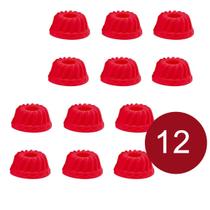 Kit 12un forma mini bolo cupcake bolinho muffin silicone Kit 12un forma mini bolo cupcake bolinho muffin silicone
