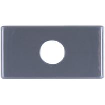 Kit 12un Módulo Tampo Com 1 Furo 9,5 Mm Tramontina Grafite Tramontina Kit 12un Módulo Tampo Com 1 Furo 9,5 Mm Tramontina Grafite Tramontina