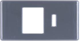 Kit 12un Módulo Tampo para Tomada RJ Tramontina Grafite