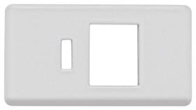 Kit 12un Módulo Tampo para Tomada RJ Tramontina IzyFlat Branco