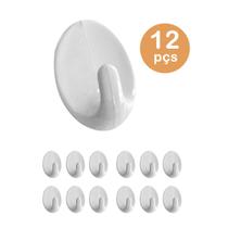 Kit 12un suporte parede adesivo pano prato chaves gancho Kit 12un suporte parede adesivo pano prato chaves gancho